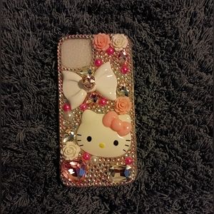 3D Bling Hello Kitty iPhone Case, Iphone 14 Pro Max, 6.7 inch Jewels Diamond